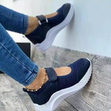 Solid Mesh Cut Out Women's Shoes