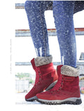 Women's comfortable warm snow boots