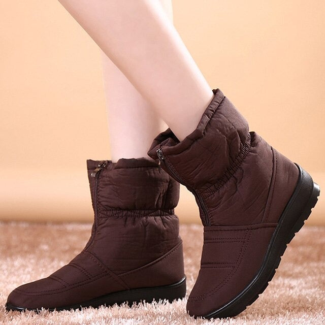 Warm winter boots for women