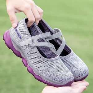 Casual Comfortable Breathable Walking Shoes With Elastic Strap