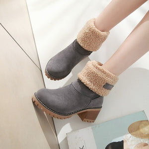 Casual Women Mid Boots for winter