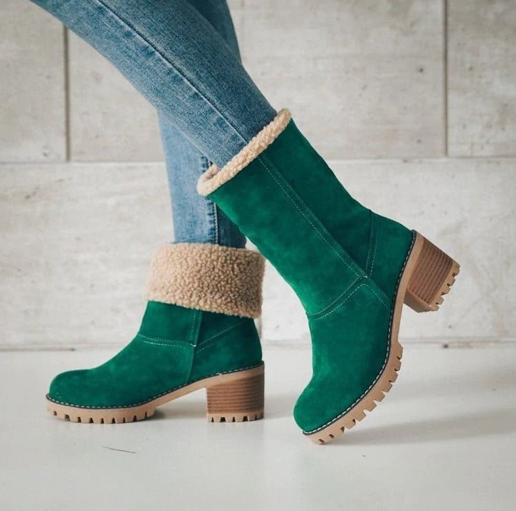 Casual Women Mid Boots for winter