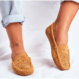 Women's Moccasins Shoes  Slip On Loafers