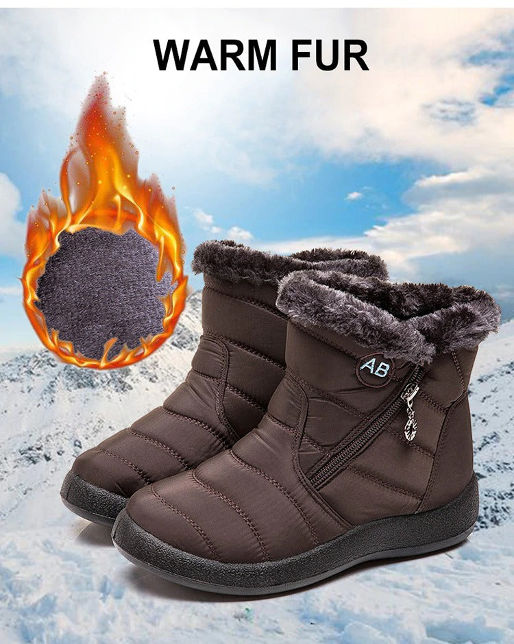 Winter Fur Lining Boots for Women