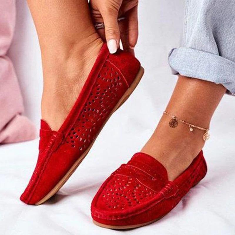 Women's Moccasins Shoes  Slip On Loafers