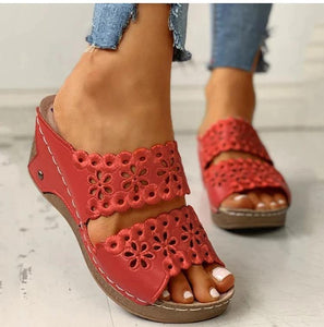 SweetyCherry™ Women's Slip On Flat Sandals